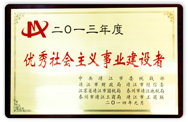 優(yōu)秀社會主義事業(yè)建設(shè)者